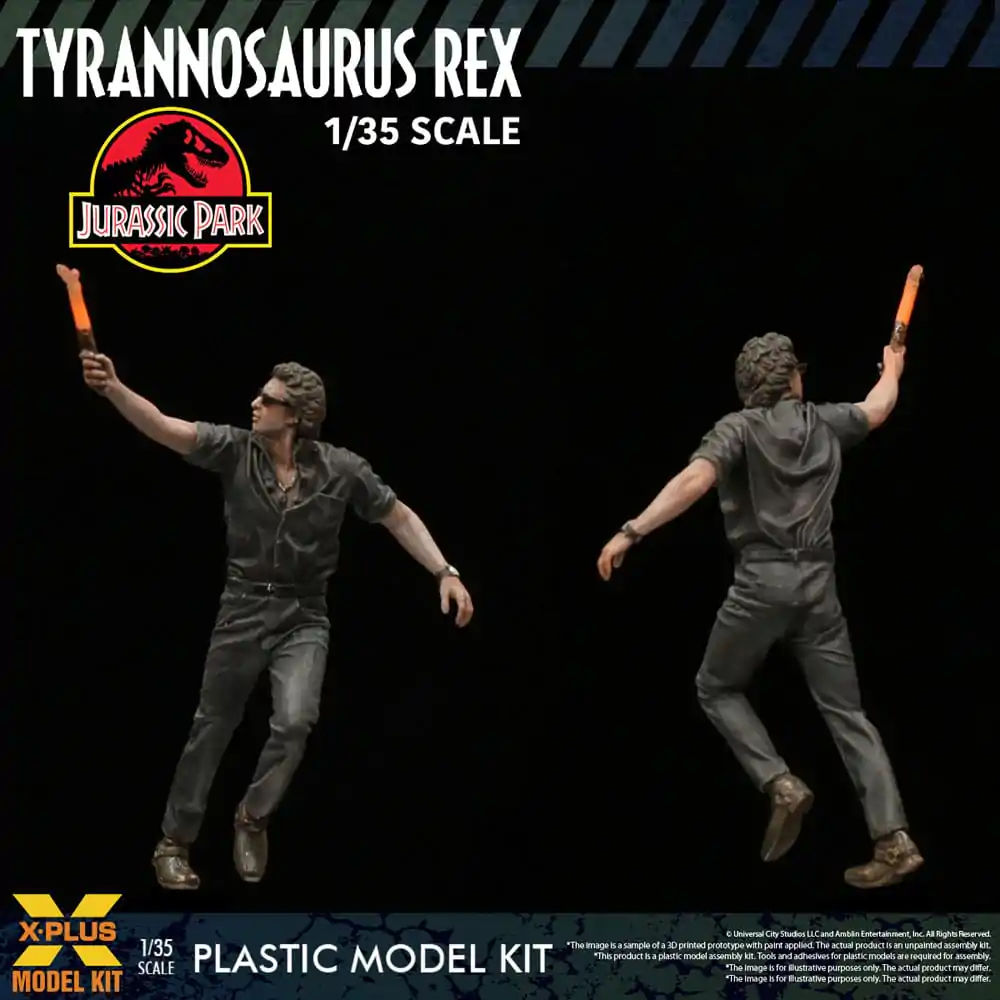 Jurassic Park Plastični model komplet 1/35 Tyrannosaurus Rex 42 cm fotografija izdelka