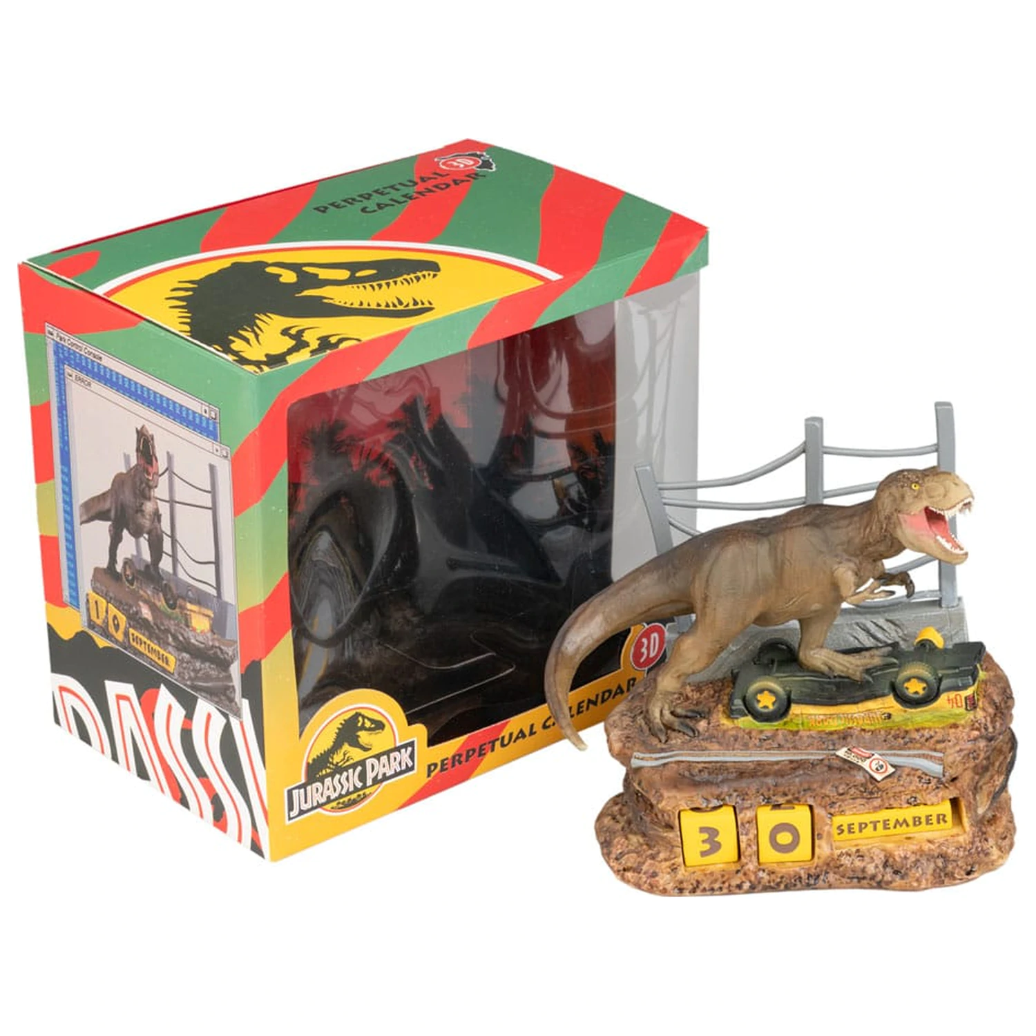 Jurassic Park 3D perpetual koledar fotografija izdelka