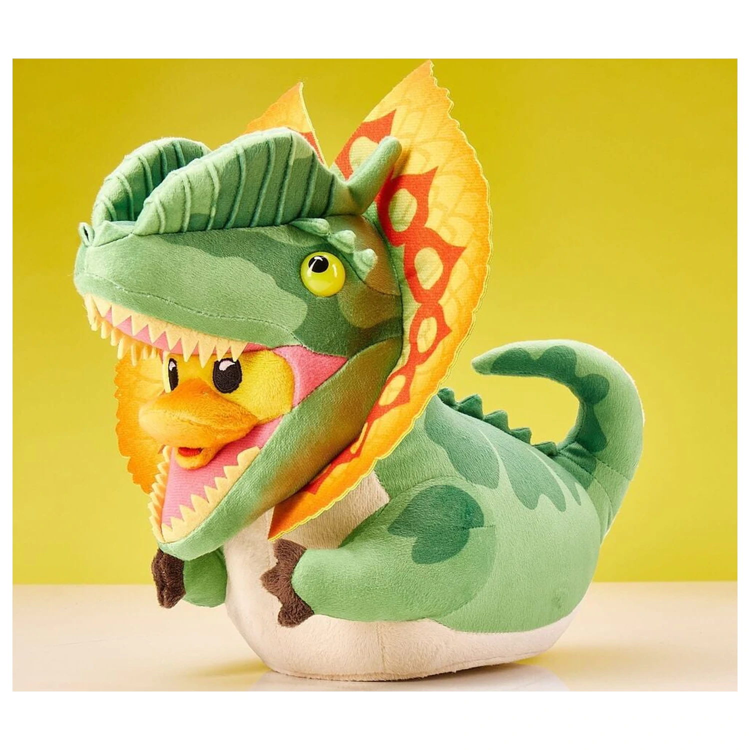 Jurassic Park Dilophosaurus plišasta igrača 23cm fotografija izdelka