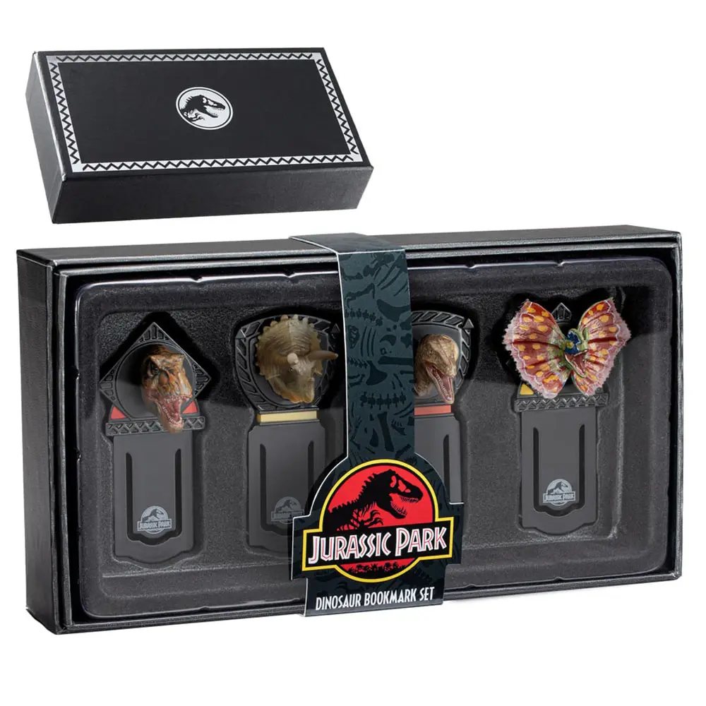 Jurassic Park zaznamki komplet 4 kosov Dinosaurs fotografija izdelka