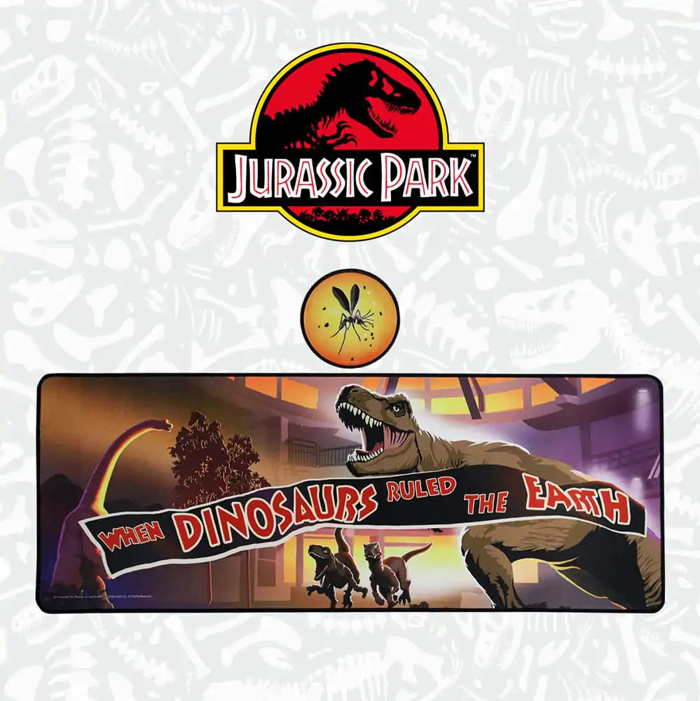 Jurassic Park podloga za mizo & podstavek Set Dinosaurs Limited Edition fotografija izdelka