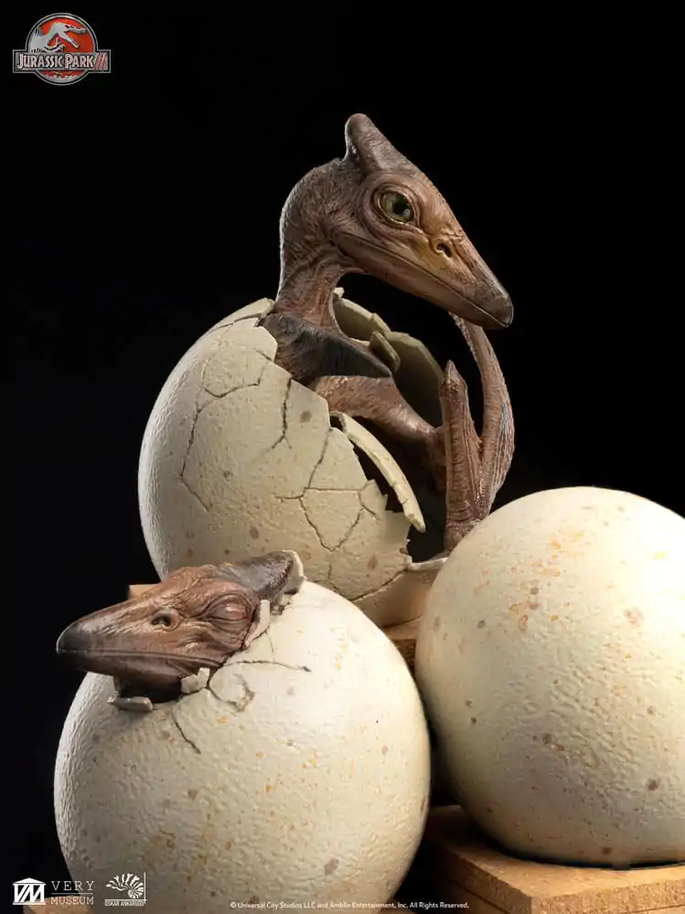 Jurassic Park ECC Elite Creature Line Socha 1/2 Pterosaur Liaheň 16 cm fotografija izdelka