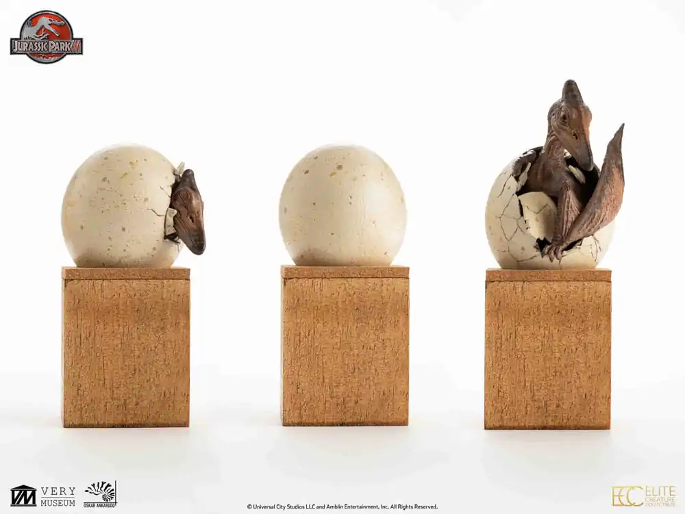 Jurassic Park ECC Elite Creature Line Socha 1/2 Pterosaur Liaheň 16 cm fotografija izdelka