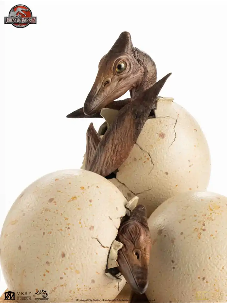 Jurassic Park ECC Elite Creature Line Socha 1/2 Pterosaur Liaheň 16 cm fotografija izdelka