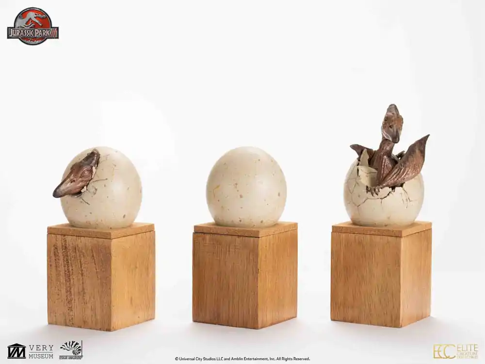 Jurassic Park ECC Elite Creature Line Socha 1/2 Pterosaur Liaheň 16 cm fotografija izdelka