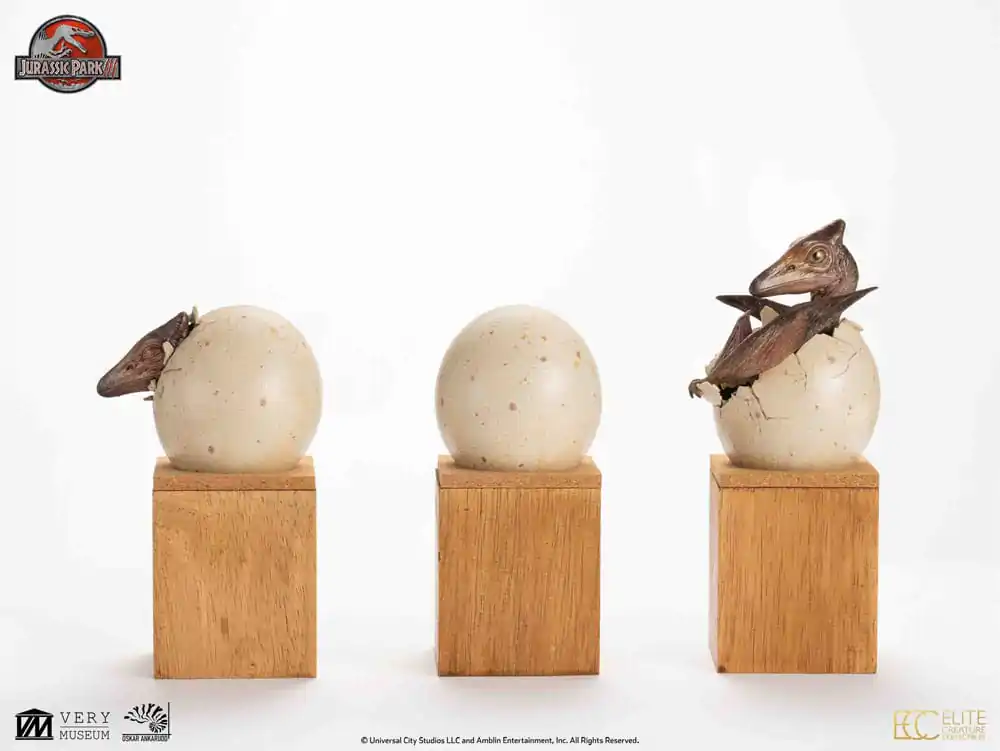 Jurassic Park ECC Elite Creature Line Socha 1/2 Pterosaur Liaheň 16 cm fotografija izdelka