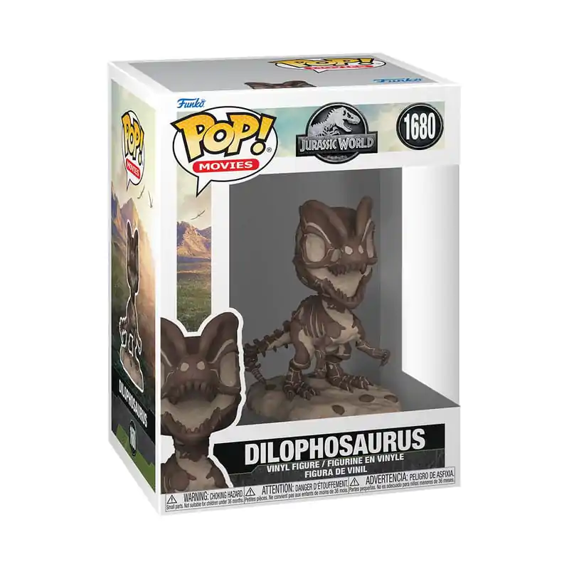 Jurassic Park Fossil Funko POP! Movies Vinilna Figura Dilophosaurus 9 cm fotografija izdelka