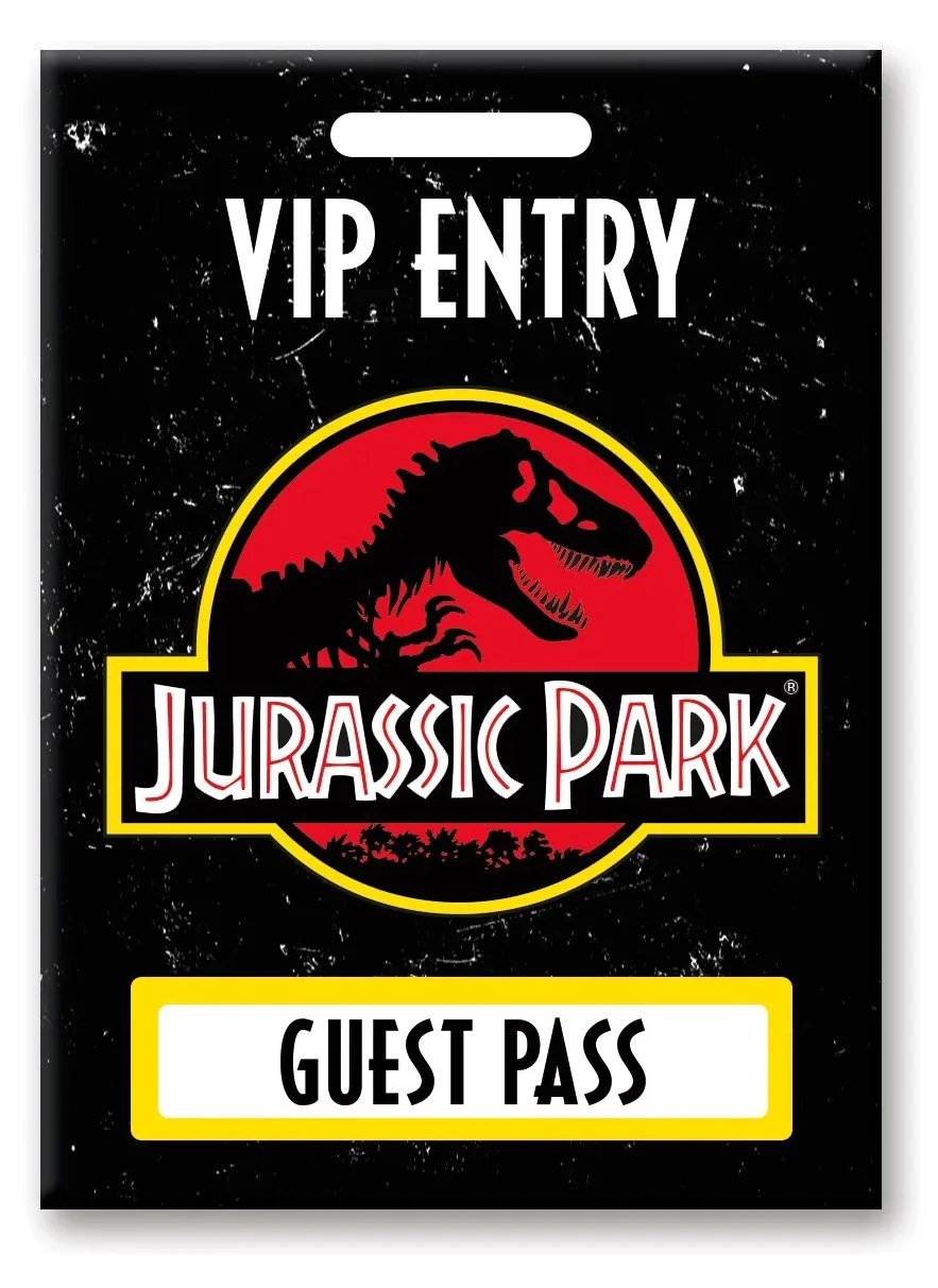 JURASSIC PARK Guest Pass Magnet 6.3x8.9cm fotografija izdelka