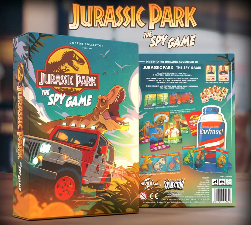Jurassic Park Hidden Role Igra The Spy Igra *angleška različica* fotografija izdelka