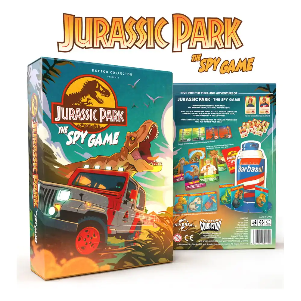 Jurassic Park Hidden Role Igra The Spy Igra *angleška različica* fotografija izdelka