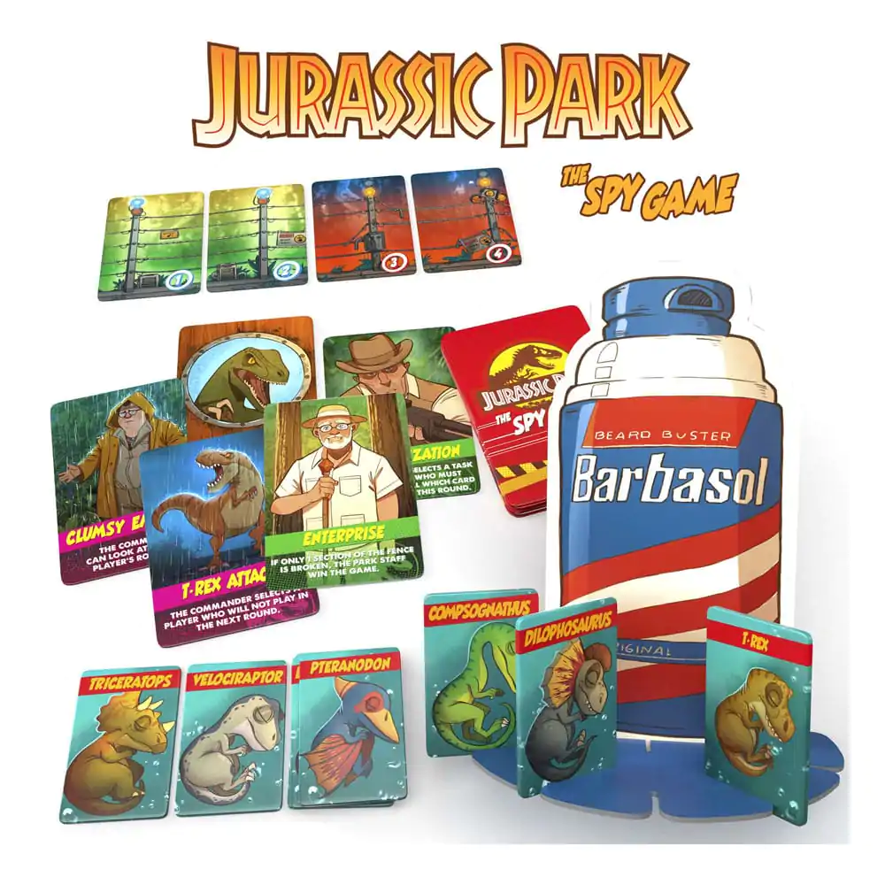 Jurassic Park Hidden Role Igra The Spy Igra *angleška različica* fotografija izdelka