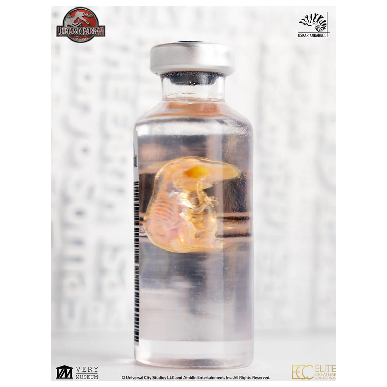 Jurassic Park III ECC Elite Creature Line kip White Queen Hatching Egg 13 cm fotografija izdelka