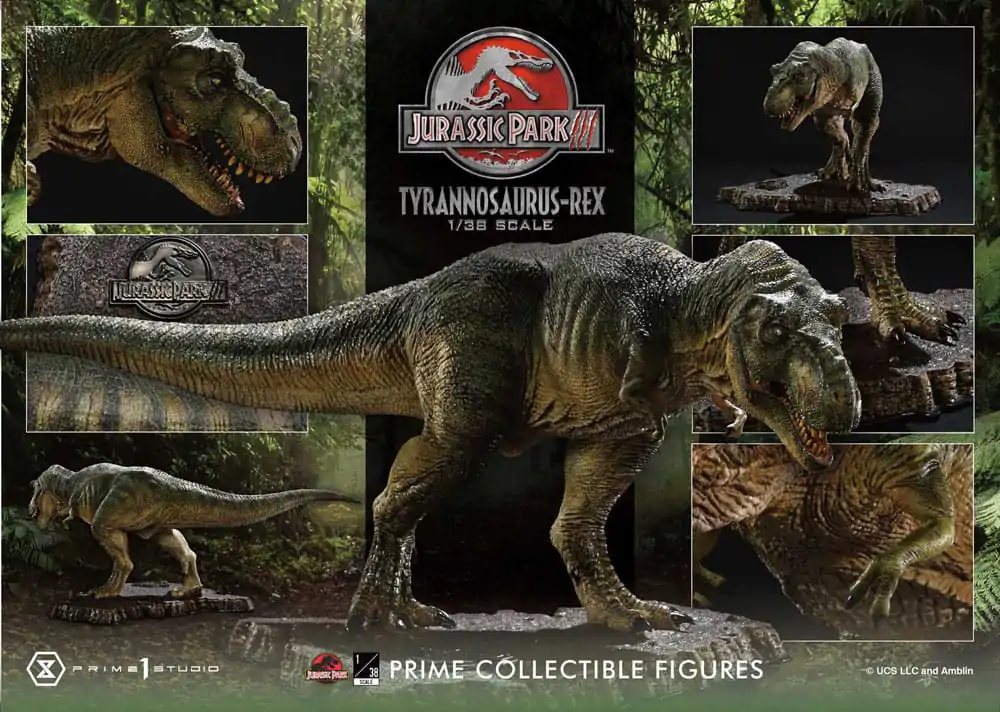 Jurassic Park III Prime Collectibles Kip 1/38 T-Rex 17 cm fotografija izdelka