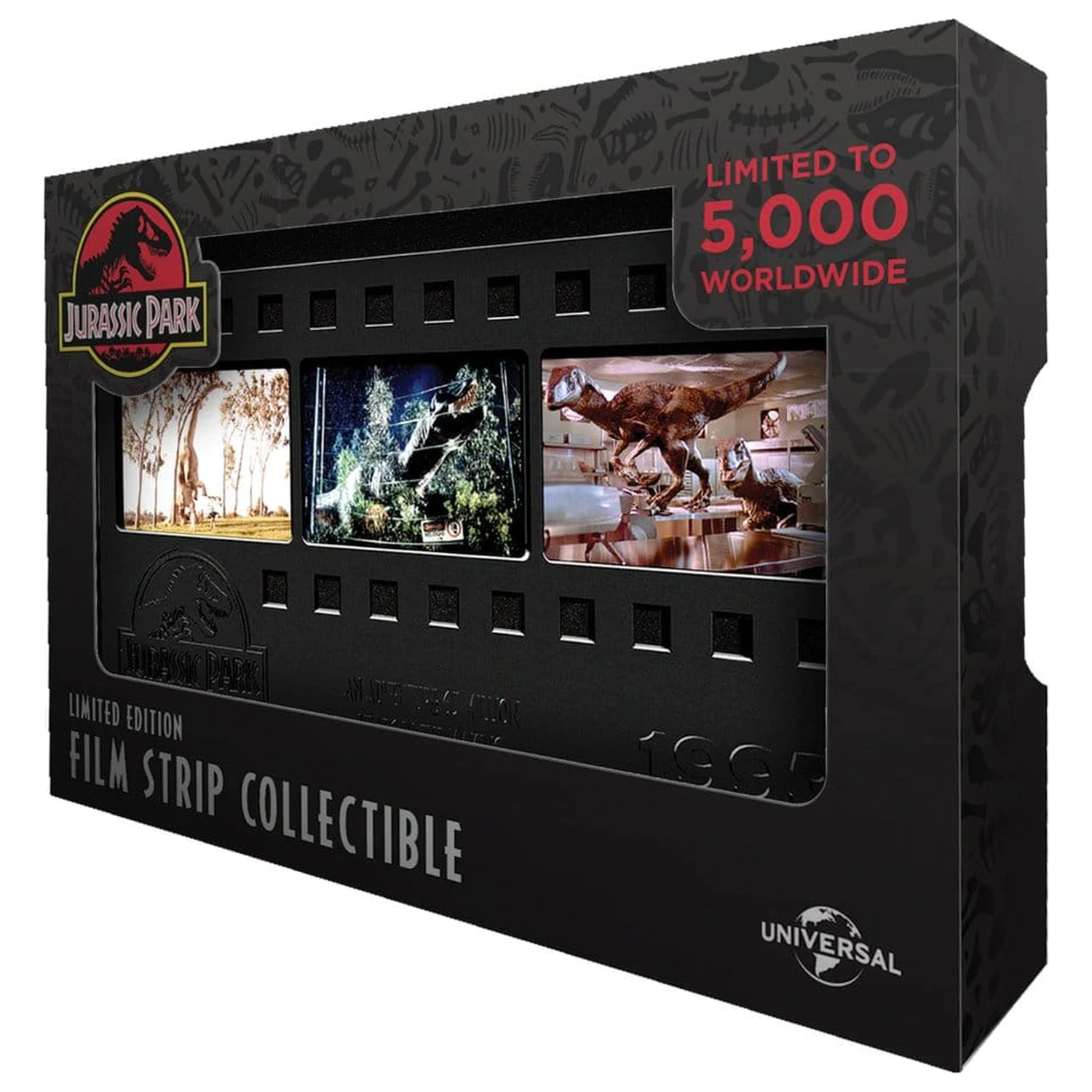 Jurassic Park Ingot kovinski filmski trak zbirateljski 12 cm fotografija izdelka