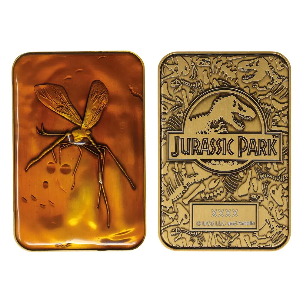 Jurassic Park Ingot Komar v jantarju Limited Edition fotografija izdelka