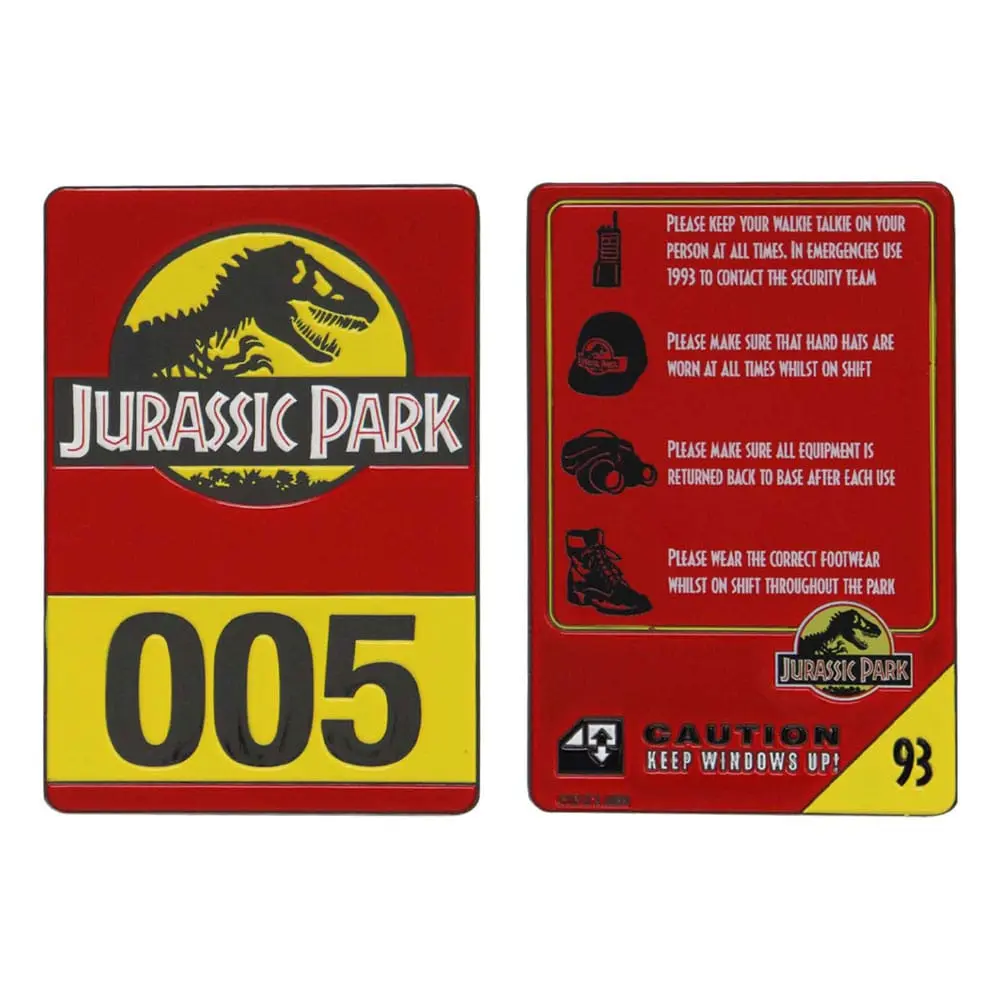 Jurassic Park Metalna Kartica 30. Obletnica Jeep Limited Edition fotografija izdelka