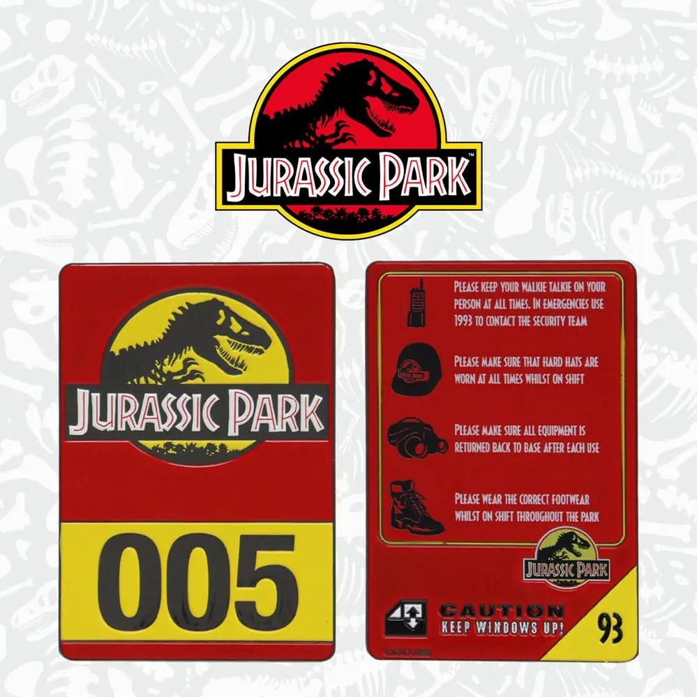 Jurassic Park Metalna Kartica 30. Obletnica Jeep Limited Edition fotografija izdelka