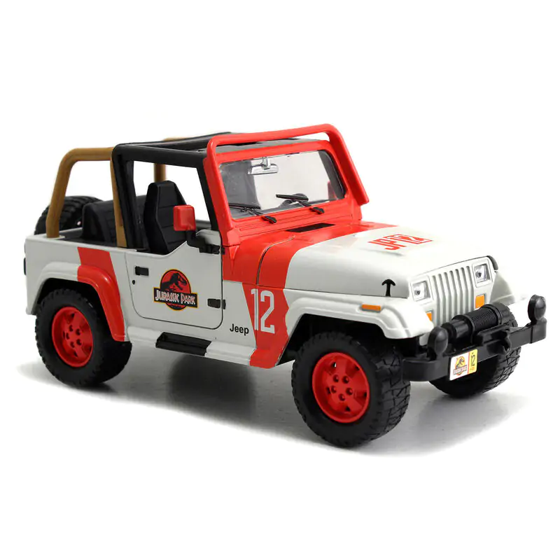 Jurassic Park Jeep Wrangler avto 1/24 fotografija izdelka