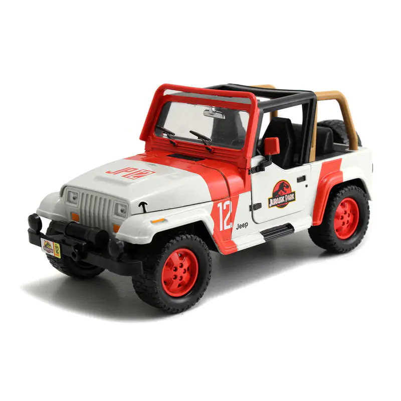 Jurassic Park Jeep Wrangler avto 1/24 fotografija izdelka