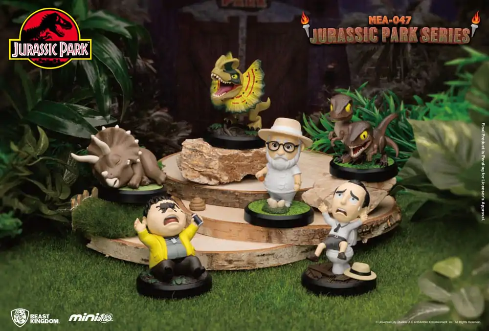 Jurassic Park Mini Egg Attack Figurice Jurassic Park Series Set 10 cm fotografija izdelka