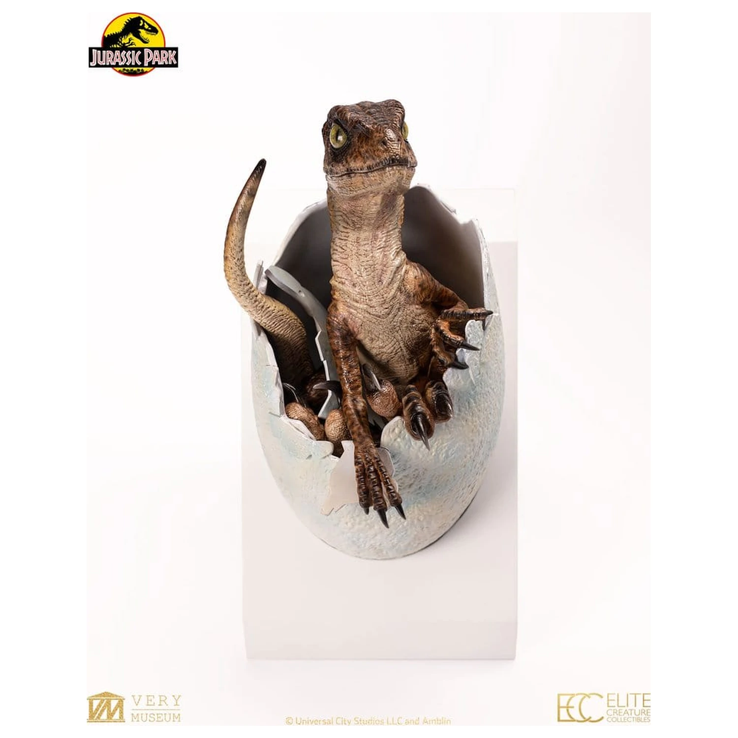 Jurassic Park Replica Poprsje Velociraptor Izvalitev jajca 24 cm fotografija izdelka