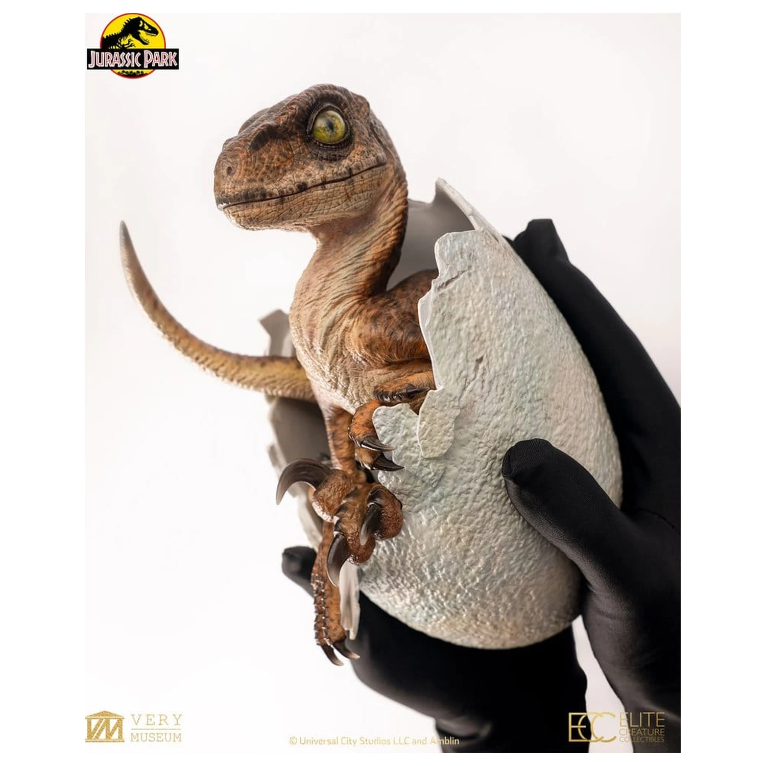 Jurassic Park Replica Poprsje Velociraptor Izvalitev jajca 24 cm fotografija izdelka