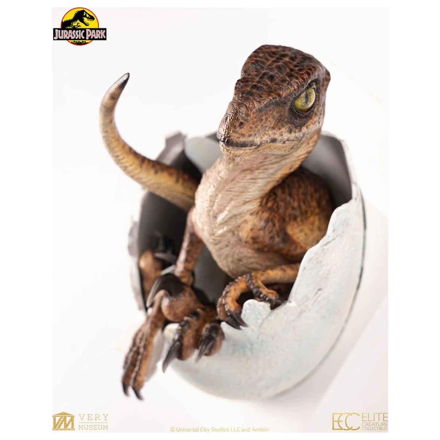 Jurassic Park Replica Poprsje Velociraptor Izvalitev jajca 24 cm fotografija izdelka
