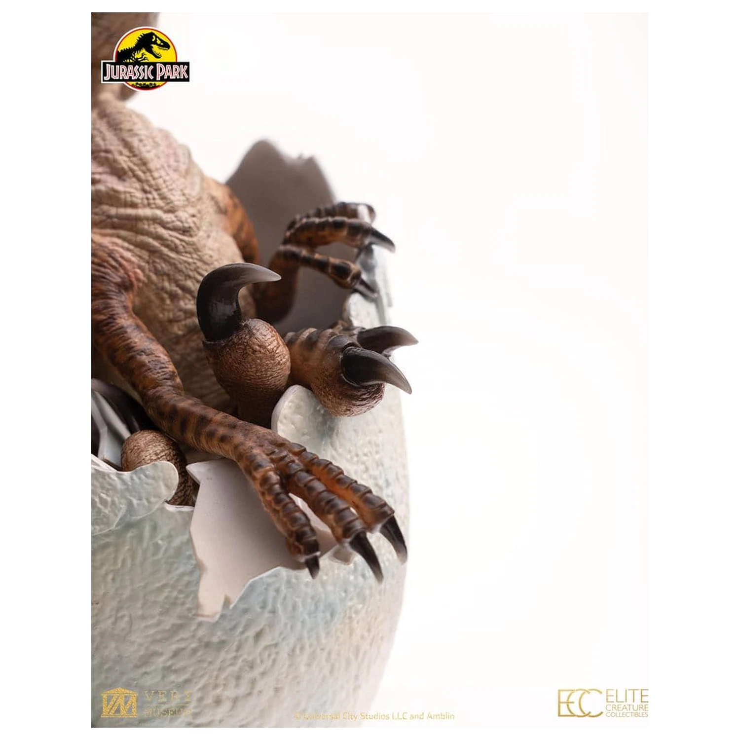 Jurassic Park Replica Poprsje Velociraptor Izvalitev jajca 24 cm fotografija izdelka