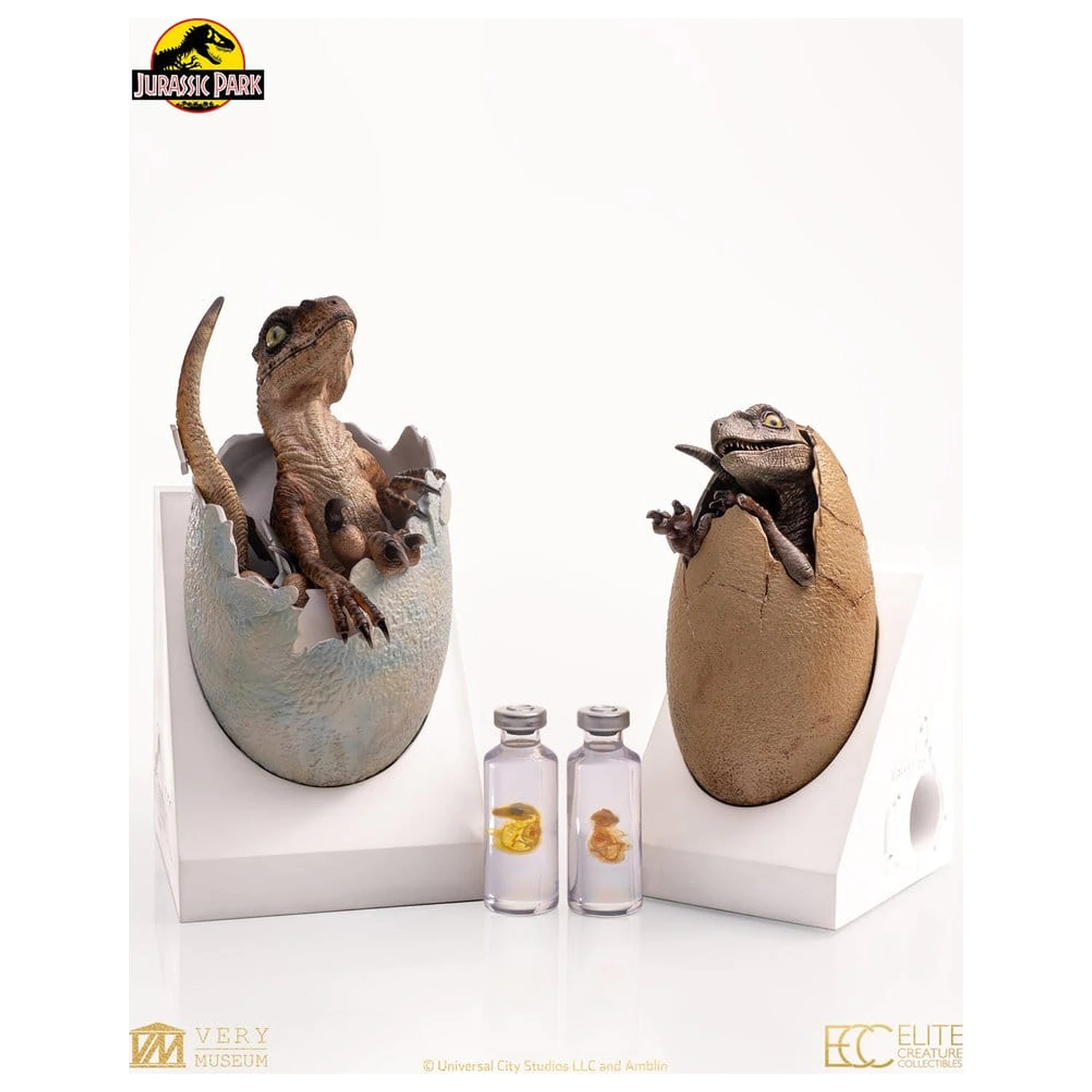 Jurassic Park Replica Poprsje Velociraptor Izvalitev jajca 24 cm fotografija izdelka