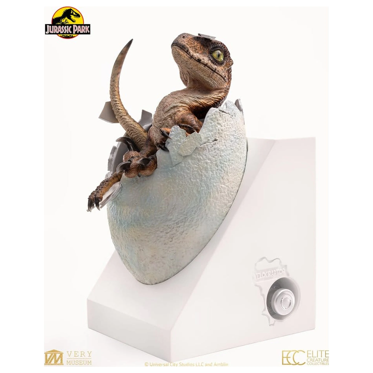 Jurassic Park Replica Poprsje Velociraptor Izvalitev jajca 24 cm fotografija izdelka