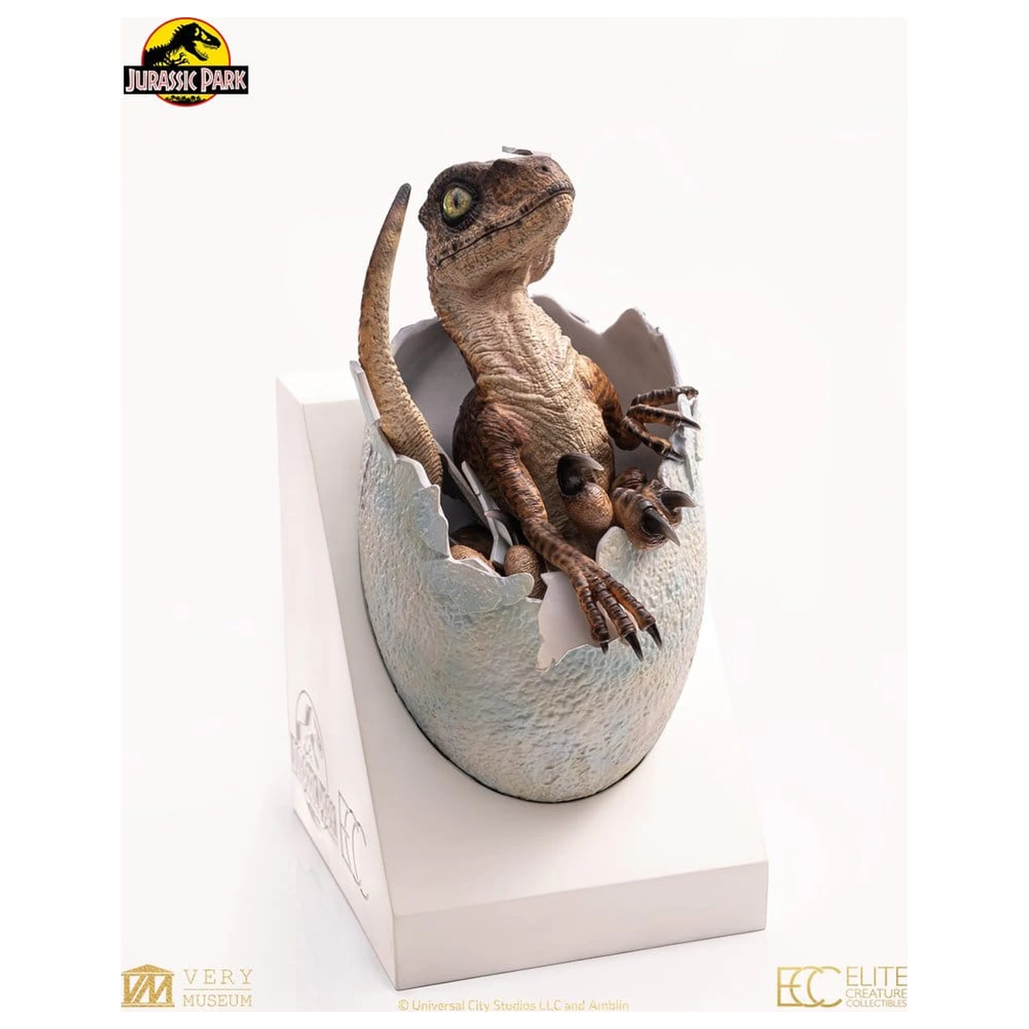 Jurassic Park Replica Poprsje Velociraptor Izvalitev jajca 24 cm fotografija izdelka