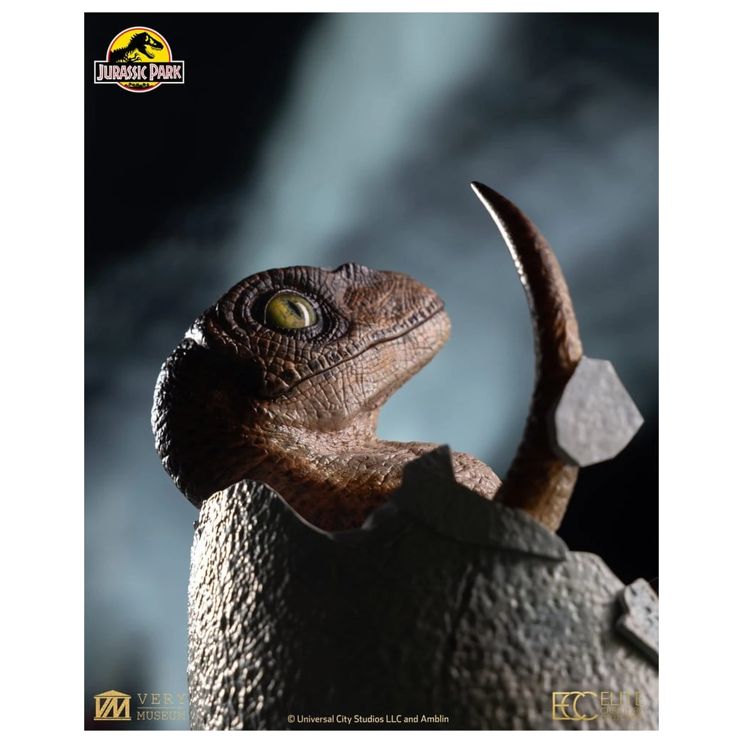 Jurassic Park Replica Poprsje Velociraptor Izvalitev jajca 24 cm fotografija izdelka