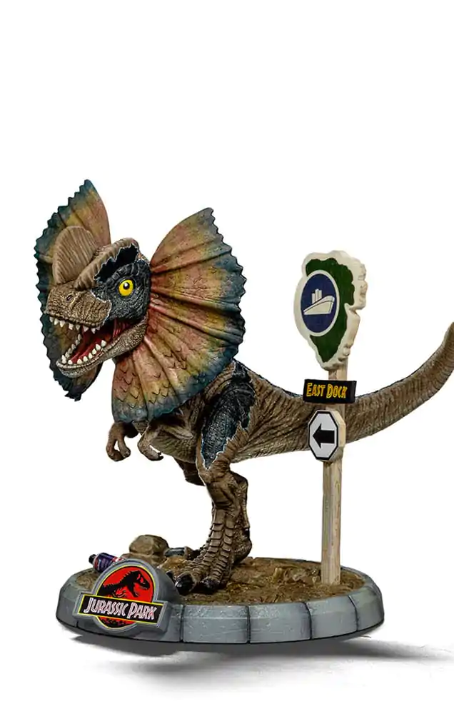 Jurassic Park Mini Co. PVC Kip Dilophosaurus 12 cm fotografija izdelka