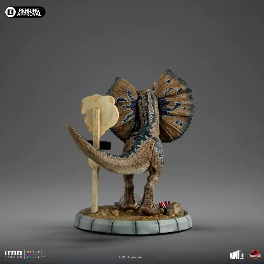 Jurassic Park Mini Co. PVC Kip Dilophosaurus 12 cm fotografija izdelka