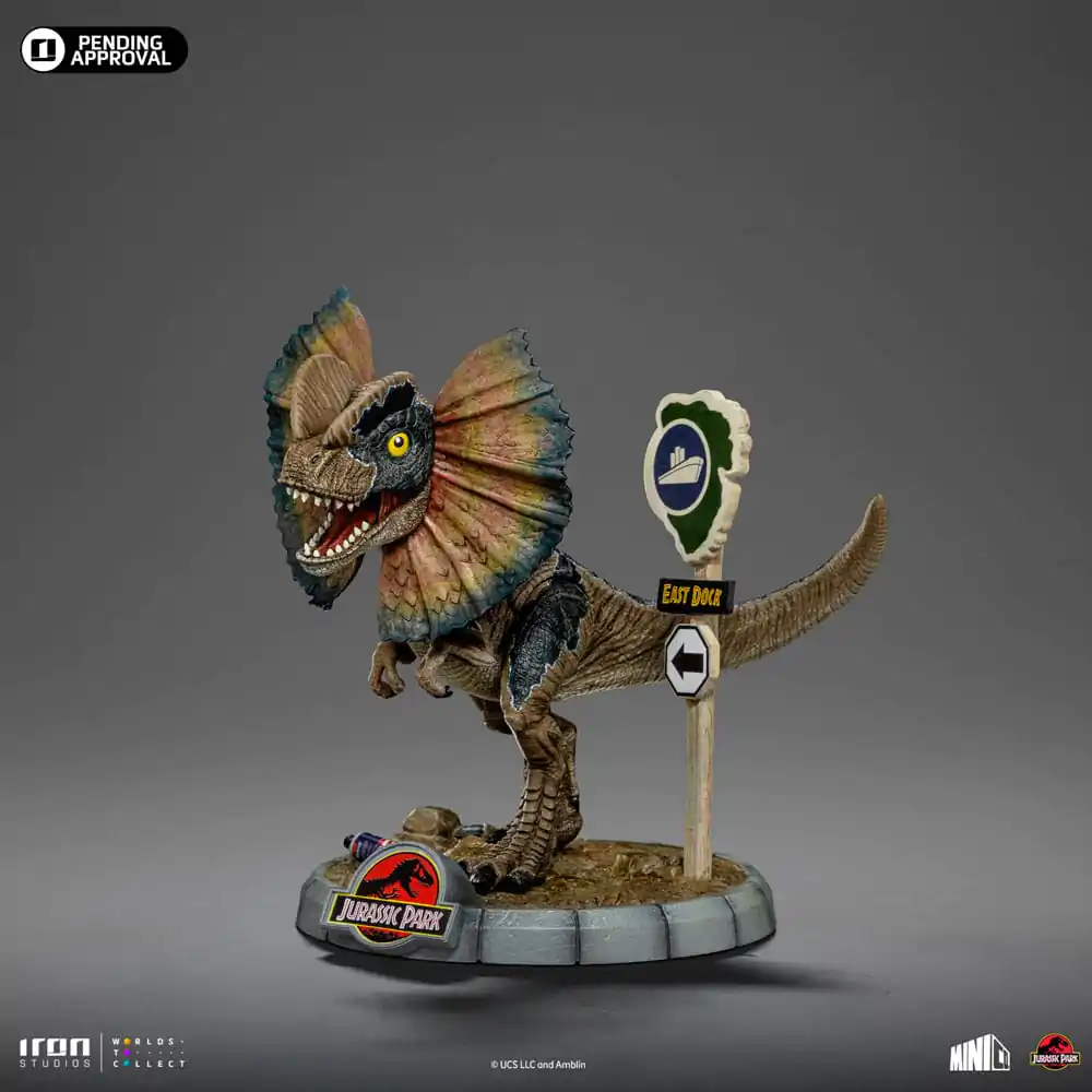 Jurassic Park Mini Co. PVC Kip Dilophosaurus 12 cm fotografija izdelka