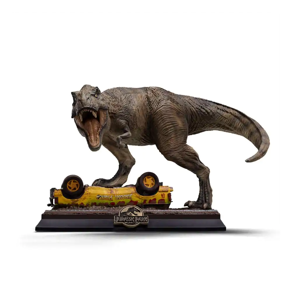 Jurassic Park Icons Kip PVC T-Rex Attack 15 cm fotografija izdelka