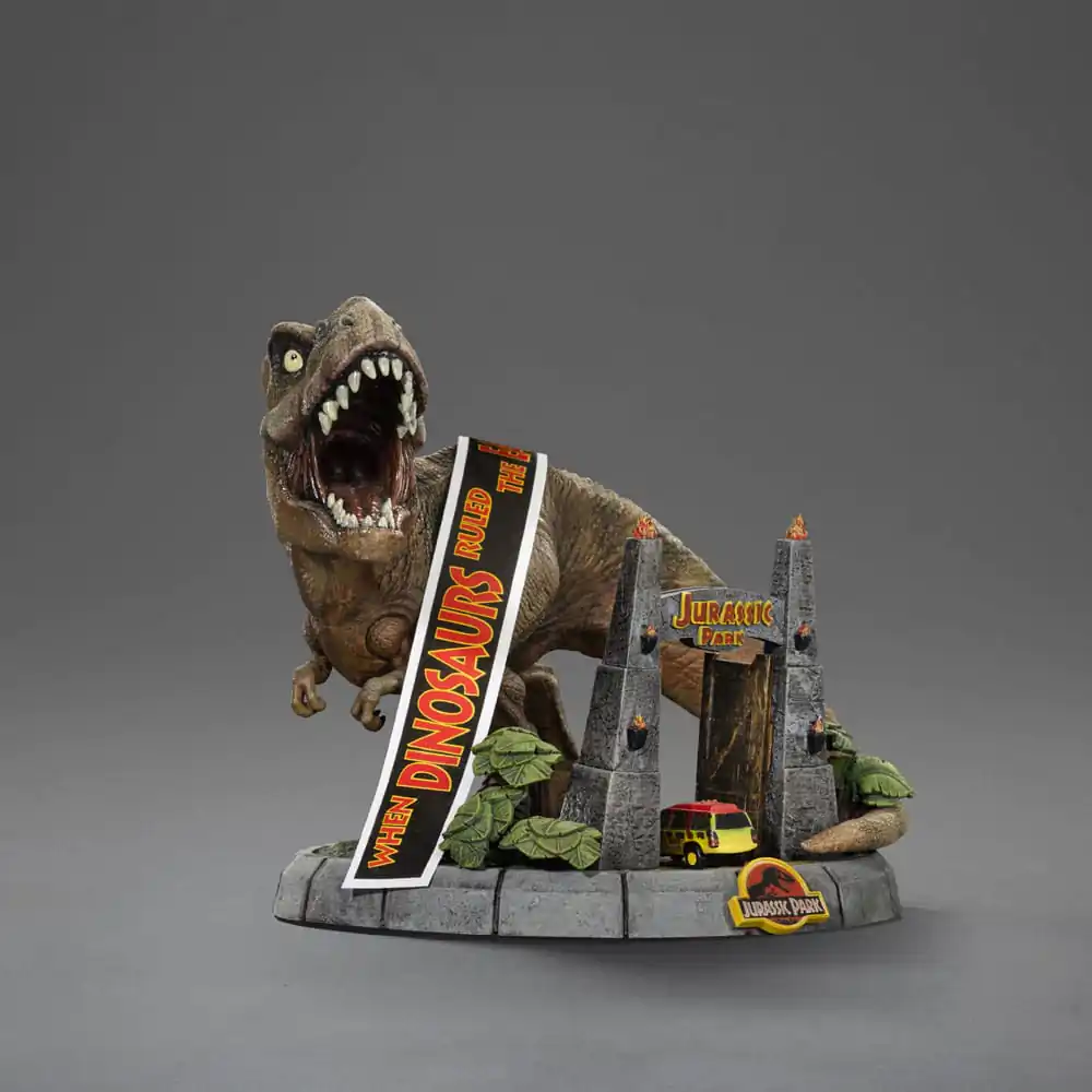 Jurassic Park Mini Co. PVC Figura T-Rex Illusion Deluxe 15 cm fotografija izdelka