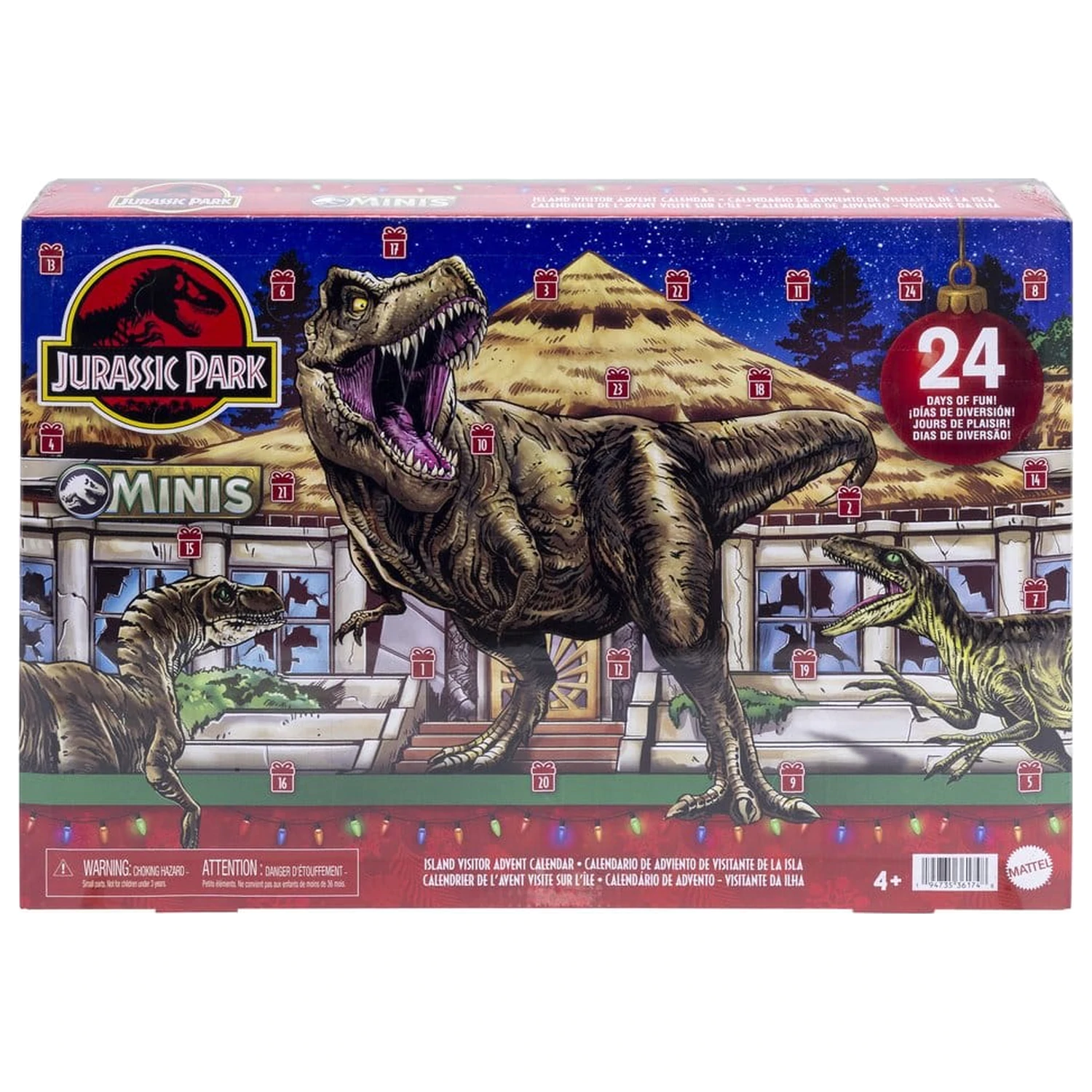 Jurassic Park Minis adventni koledar Island Visitor fotografija izdelka