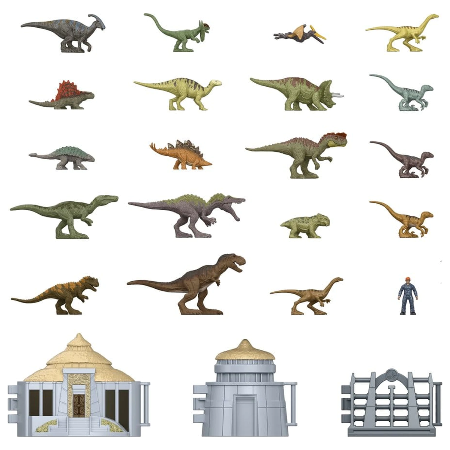 Jurassic Park Minis adventni koledar Island Visitor fotografija izdelka