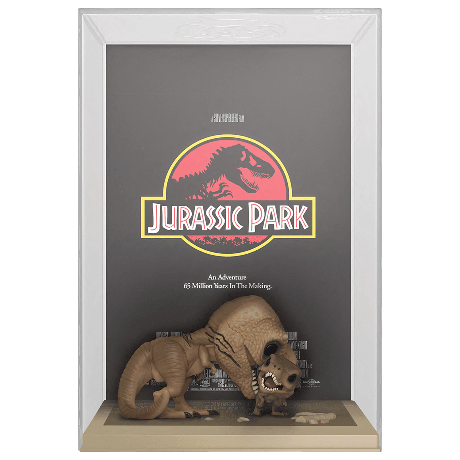 Jurassic Park POP! Filmski plakat & Figura Tyrannosaurus Rex & Velociraptor 9 cm fotografija izdelka