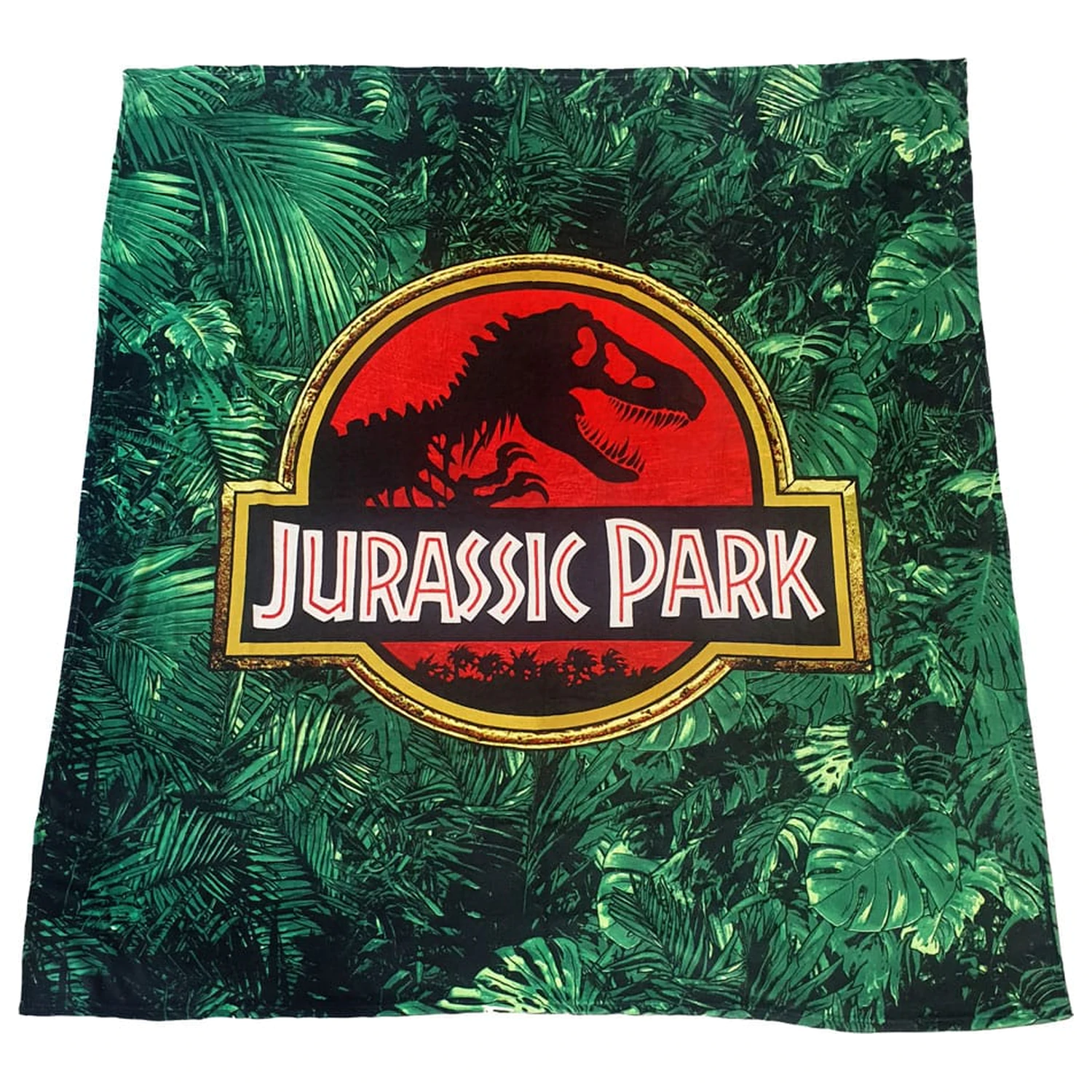 Jurassic Park Udobna odeja Portal Jungle 180 x 200 centimetrov fotografija izdelka