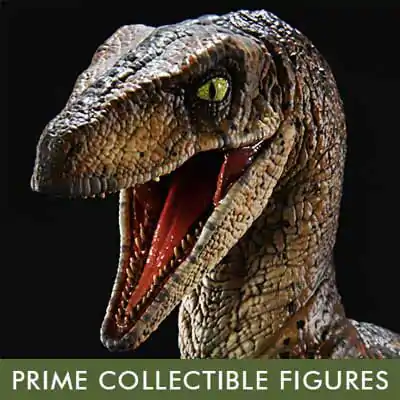 Jurassic Park Prime Collectibles kip 1/10 Velociraptor Jump 21 cm fotografija izdelka