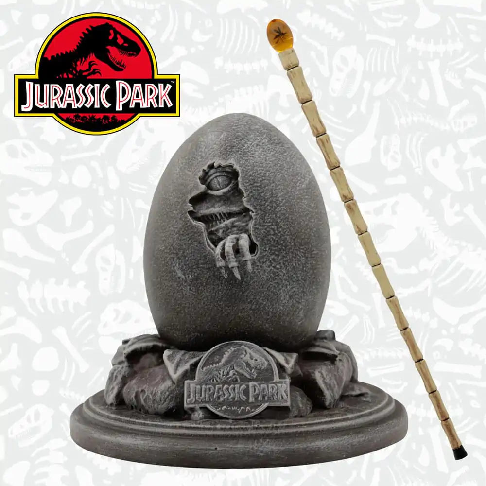 Jurassic Park Replicas 30th Anniversary replika jajce & John Hammond palica set fotografija izdelka