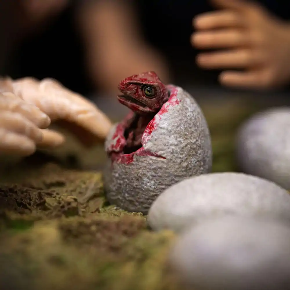 Jurassic Park Scale Statue 1/10 Dino Hatching 23 cm Kip fotografija izdelka