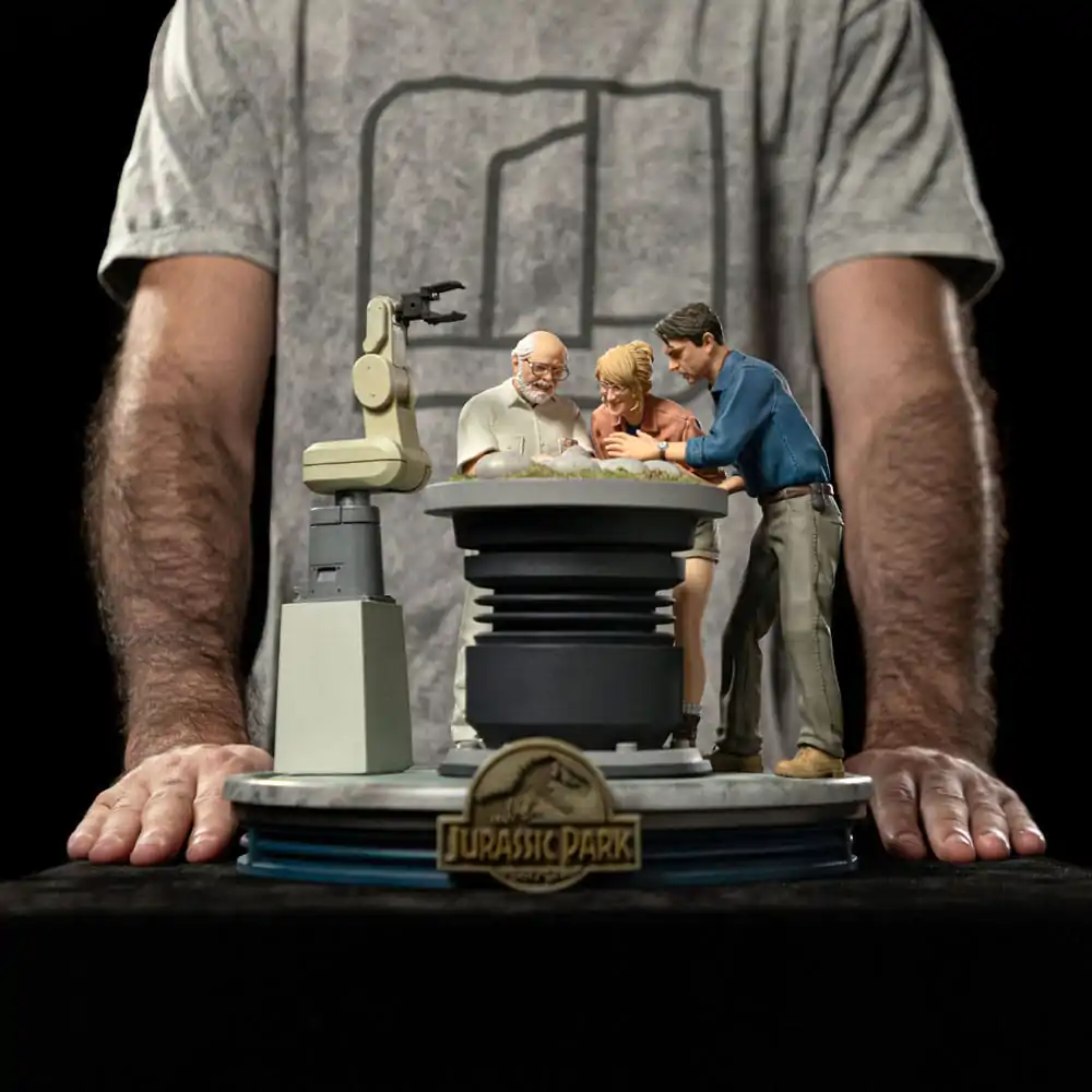 Jurassic Park Scale Statue 1/10 Dino Hatching 23 cm Kip fotografija izdelka