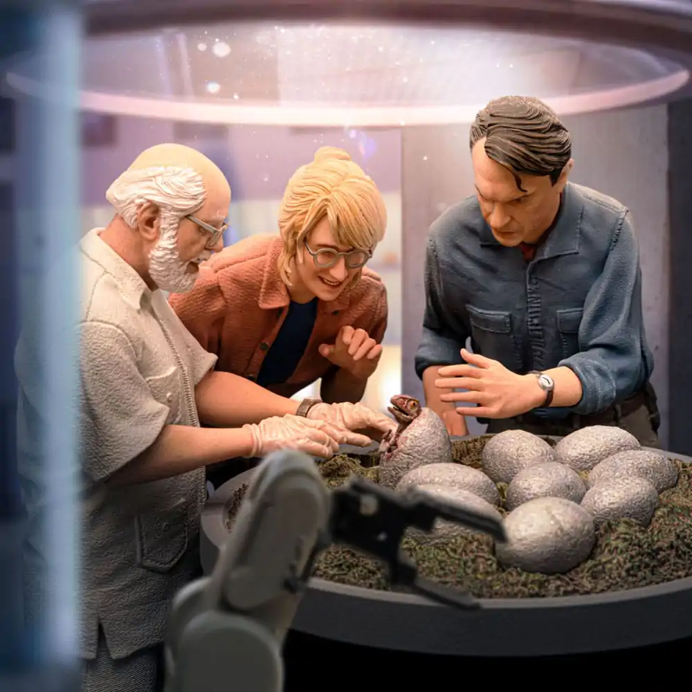 Jurassic Park Scale Statue 1/10 Dino Hatching 23 cm Kip fotografija izdelka