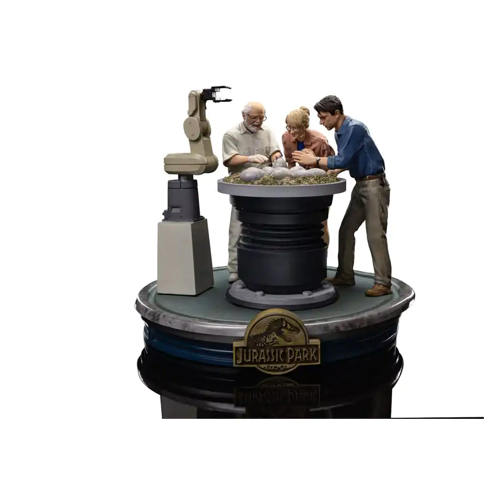 Jurassic Park Scale Statue 1/10 Dino Hatching 23 cm Kip fotografija izdelka