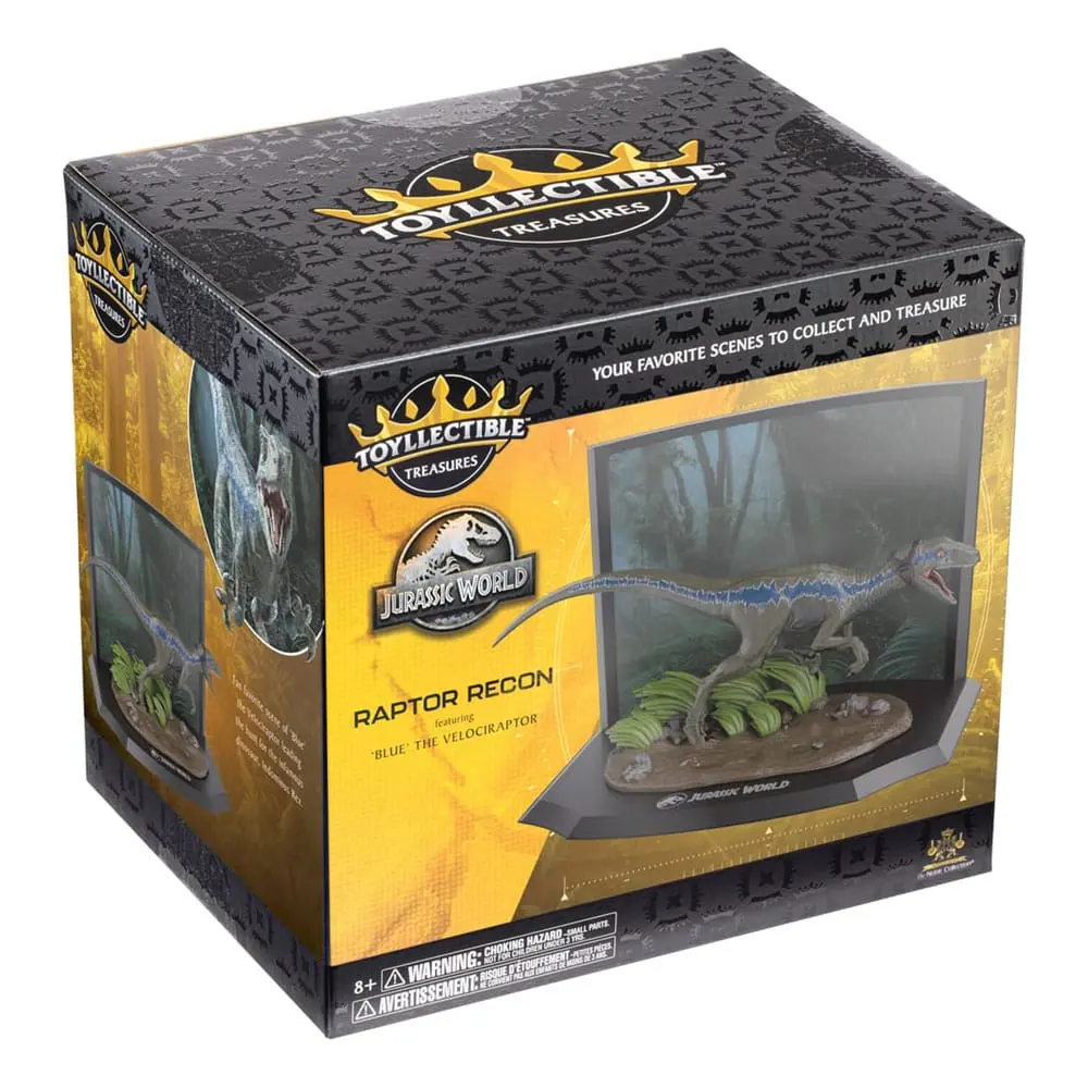 Jurassic Park Toyllectible Treasure kip Velociraptor Blue Raptor Recon 8 cm fotografija izdelka