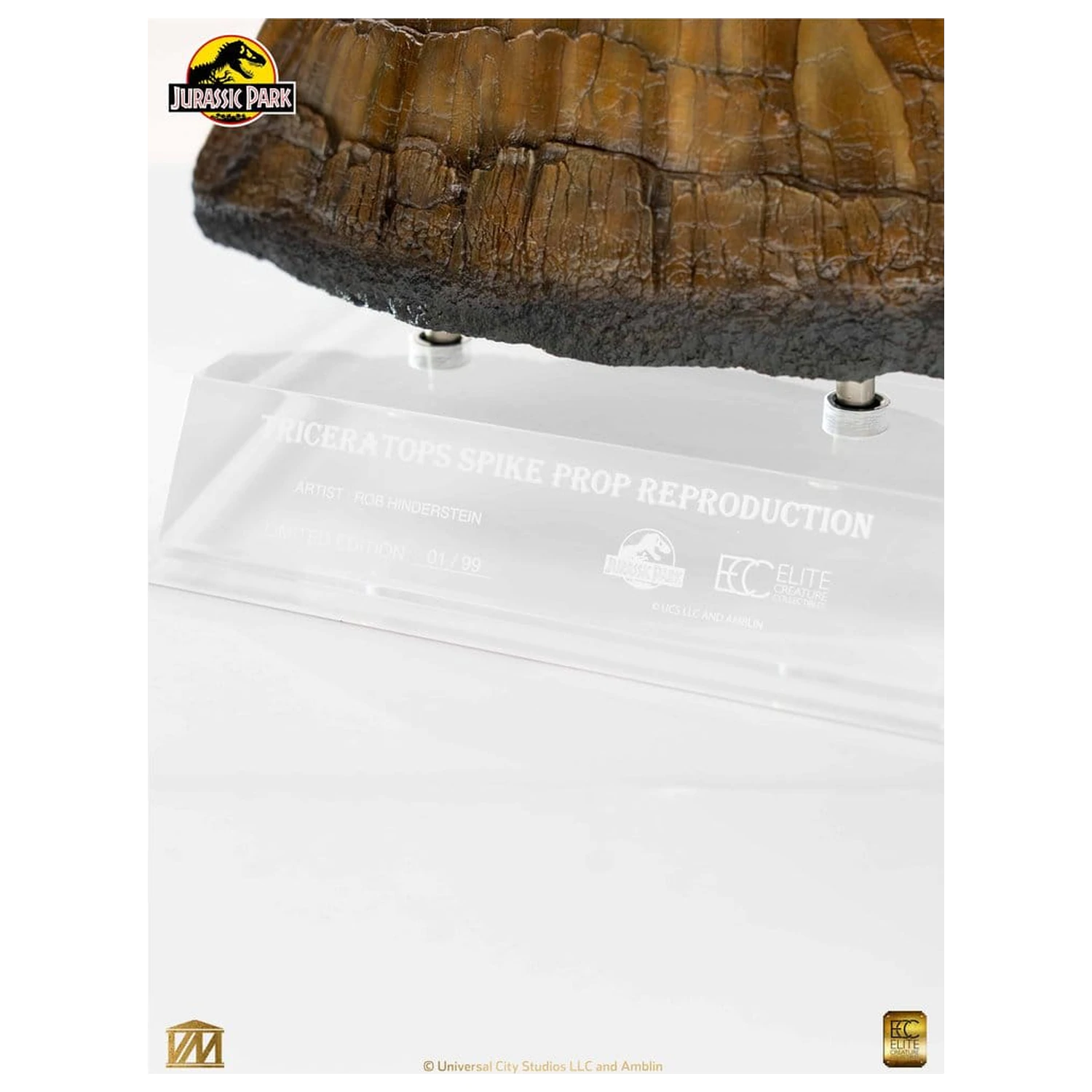 Jurassic Park Kip Triceratops Spike Prop (Reprodukcija) 19 cm fotografija izdelka