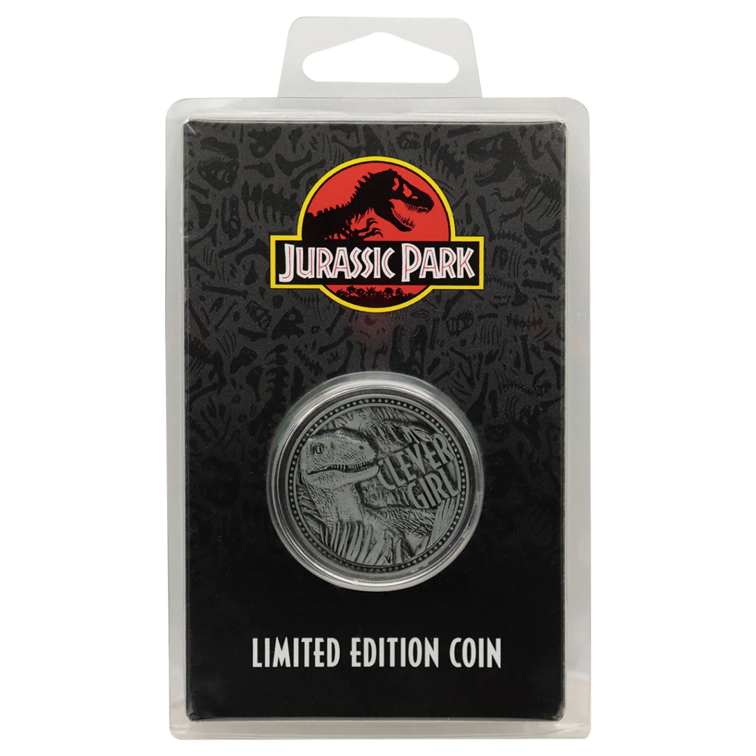 Jurassic Park Zbirateljski Kovanec Velociraptor Limited Edition fotografija izdelka